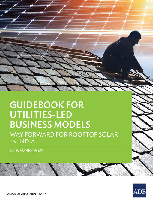 Title details for Guidebook for Utilities-Led Business Models by Asian Development Bank - Available